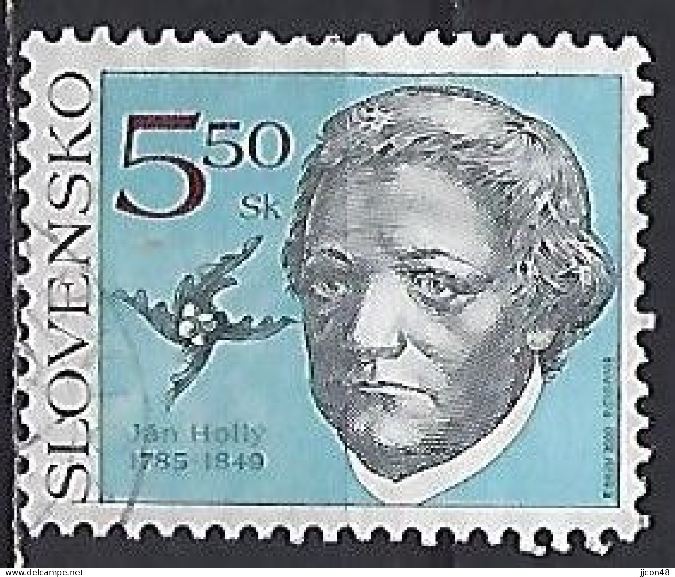 Slovakia 2000  Jan Holly (o) Mi.367 - Used Stamps