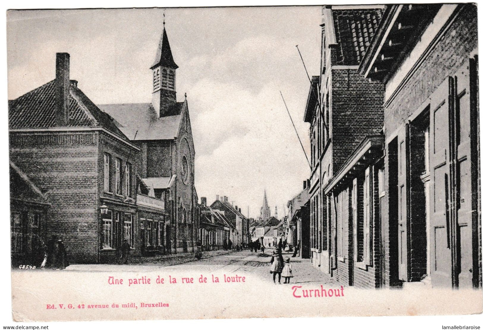 Belgique, Turnhout, Une Partie De La Rue De La Loutre - Turnhout