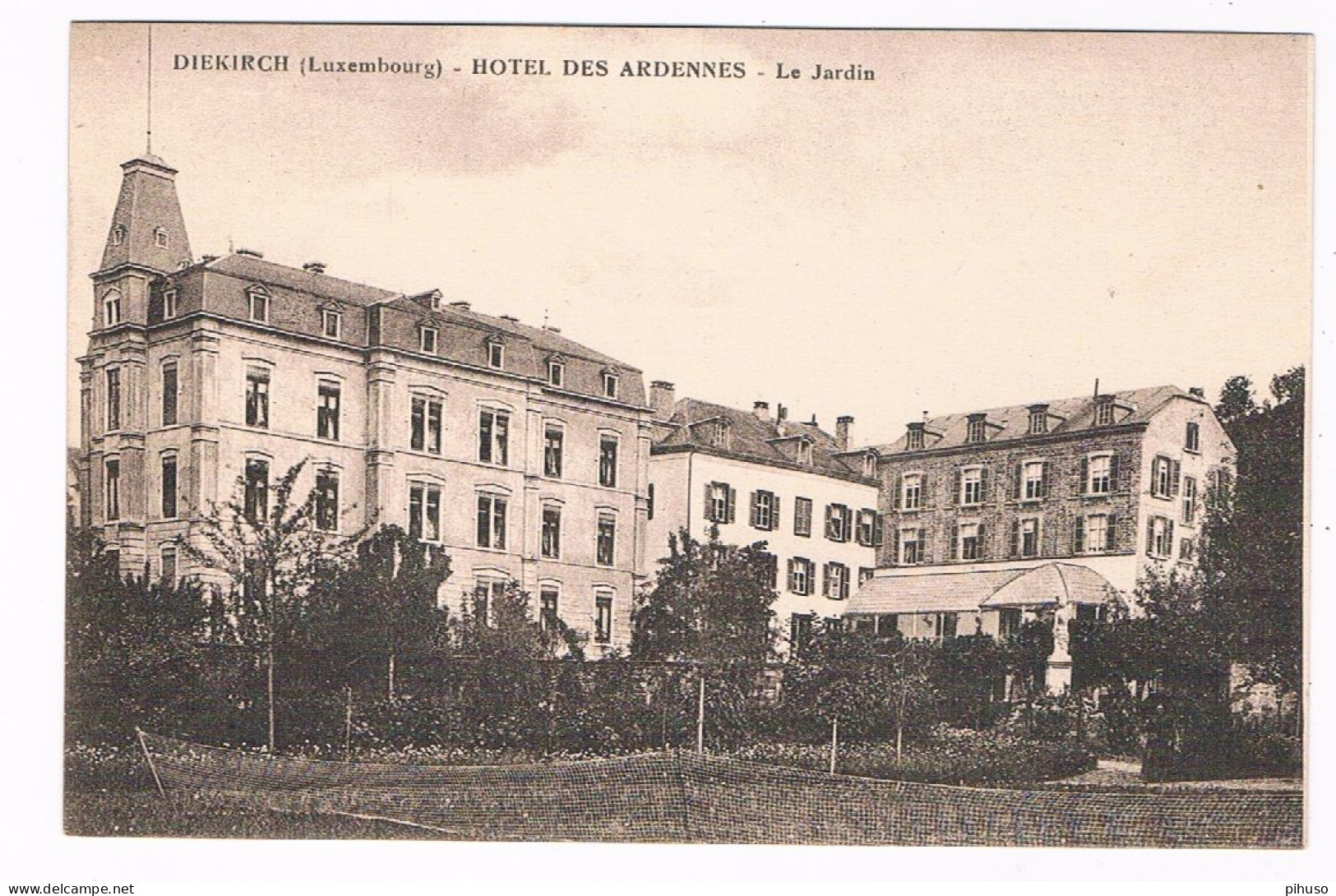 L-3211  DIEKIRCH : Hotel Des Ardennes - Le Jardin - Diekirch