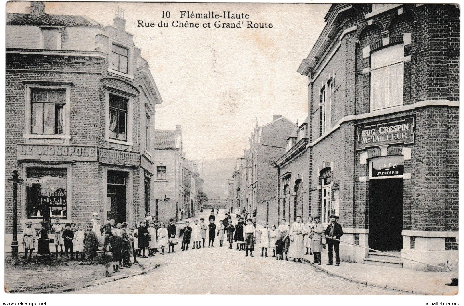 Belgique, Flemalle Haute, Rue Du Chêne Et Grand' Route - Flémalle