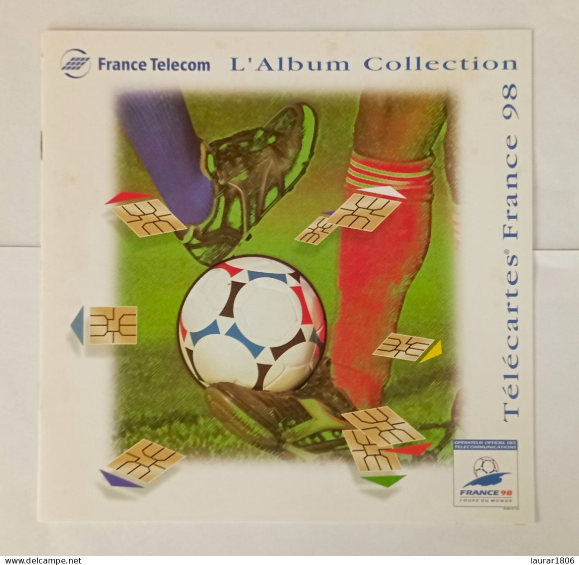 ALBUM COLLECTION TELECARTES FRANCE 98 - FRANCE TELECOM - Vierge - Bon à Très Bon Etat - Deportes