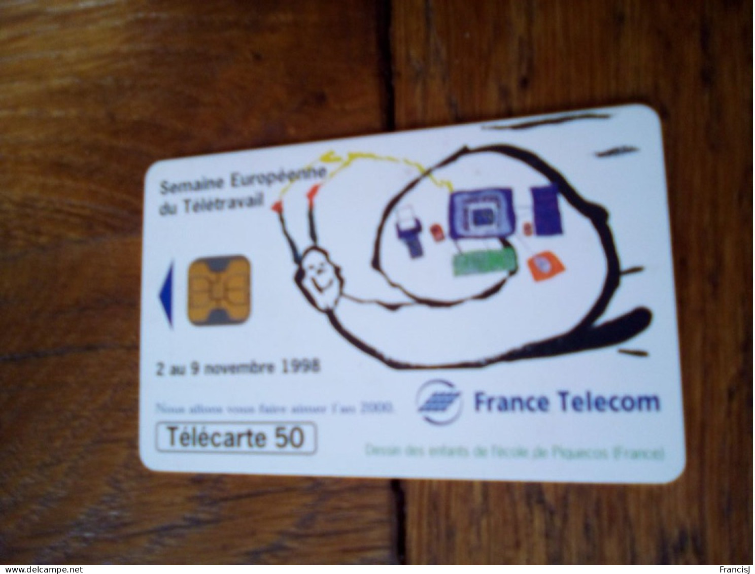 Escargot Escargots  Télécarte France Telecom - Otros & Sin Clasificación
