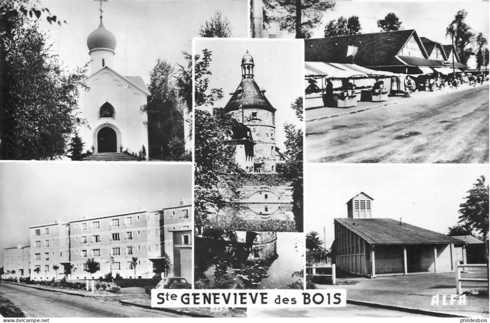 ESSONNE  SAINTE GENEVIEVE DES BOIS (cpsm) - Sainte Genevieve Des Bois