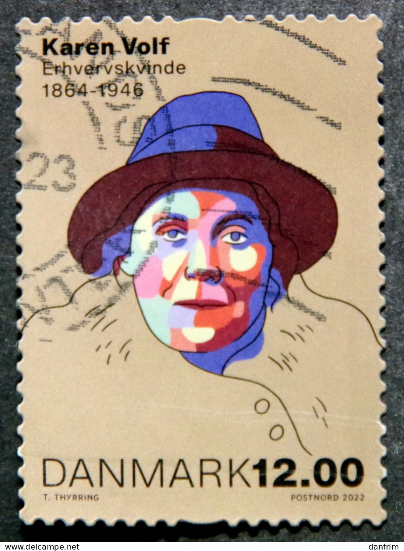 Denmark 2022  Prominent Danish Women   Minr.    (lot K 416) - Oblitérés