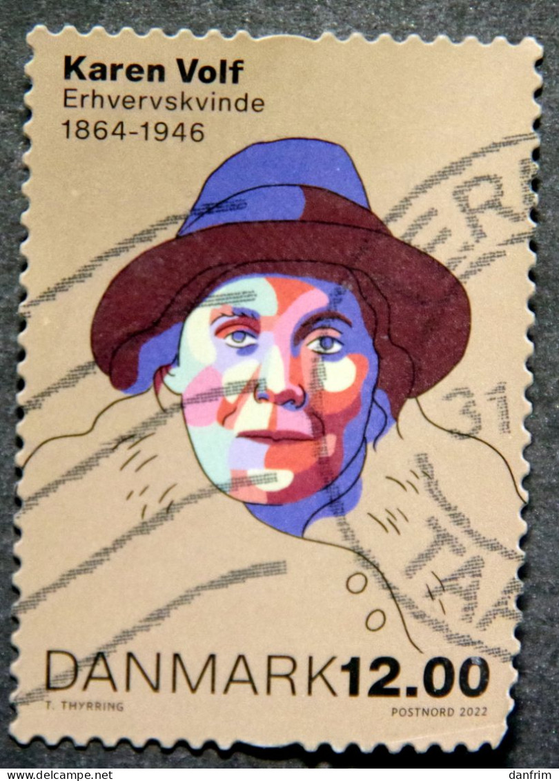 Denmark 2022  Prominent Danish Women   Minr.    (lot K 417) - Oblitérés