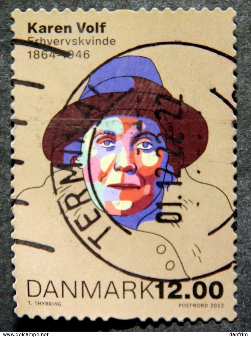 Denmark 2022  Prominent Danish Women   Minr.    (lot K 418) - Oblitérés