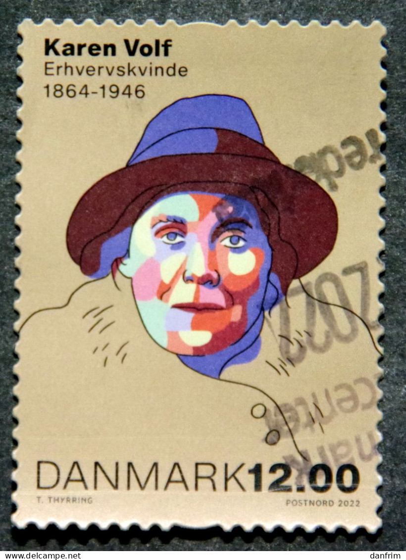 Denmark 2022  Prominent Danish Women   Minr.    (lot K 420) - Usati