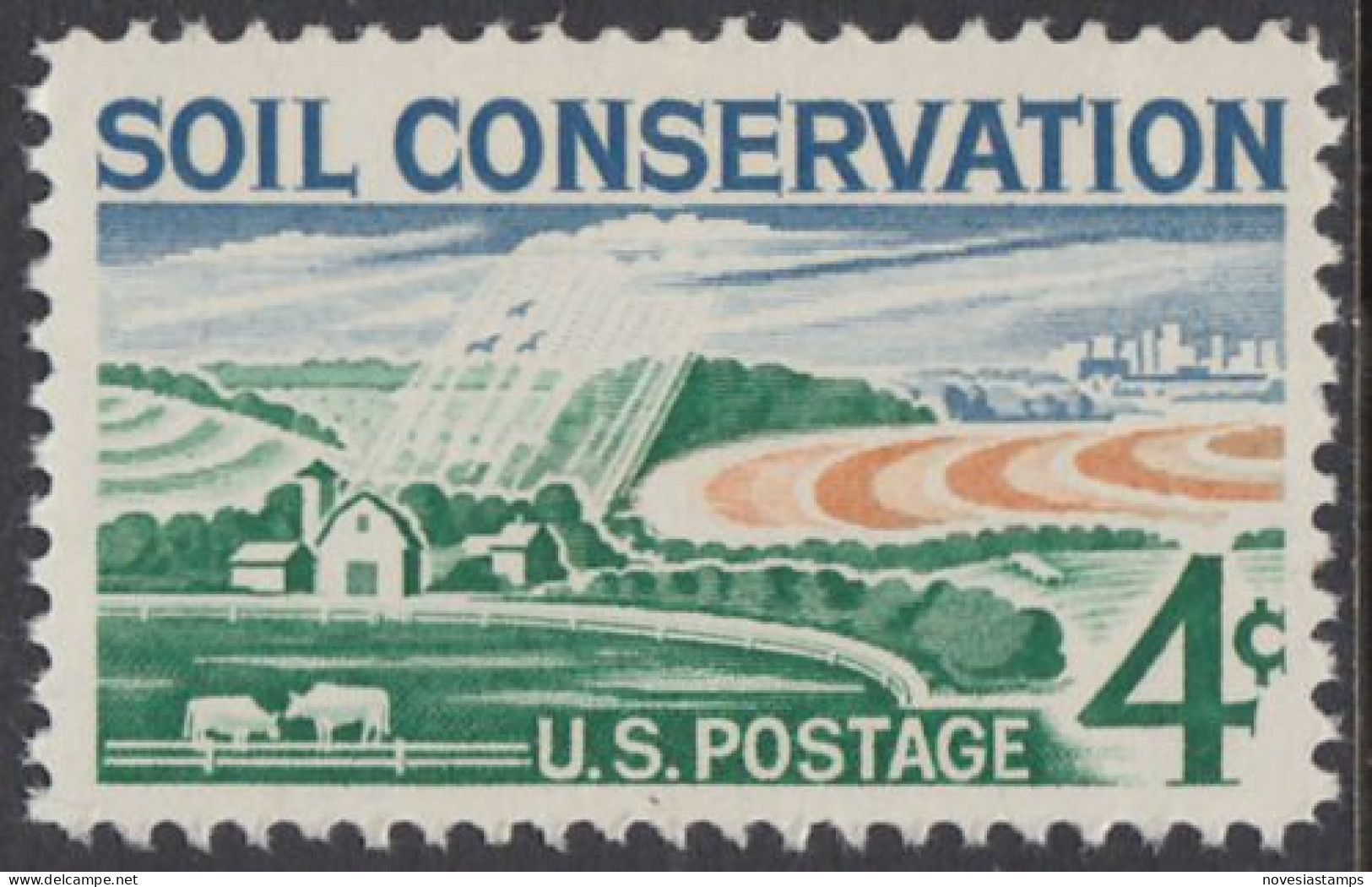 !a! USA Sc# 1133 MNH SINGLE (a2) - Soil Conservation - Unused Stamps