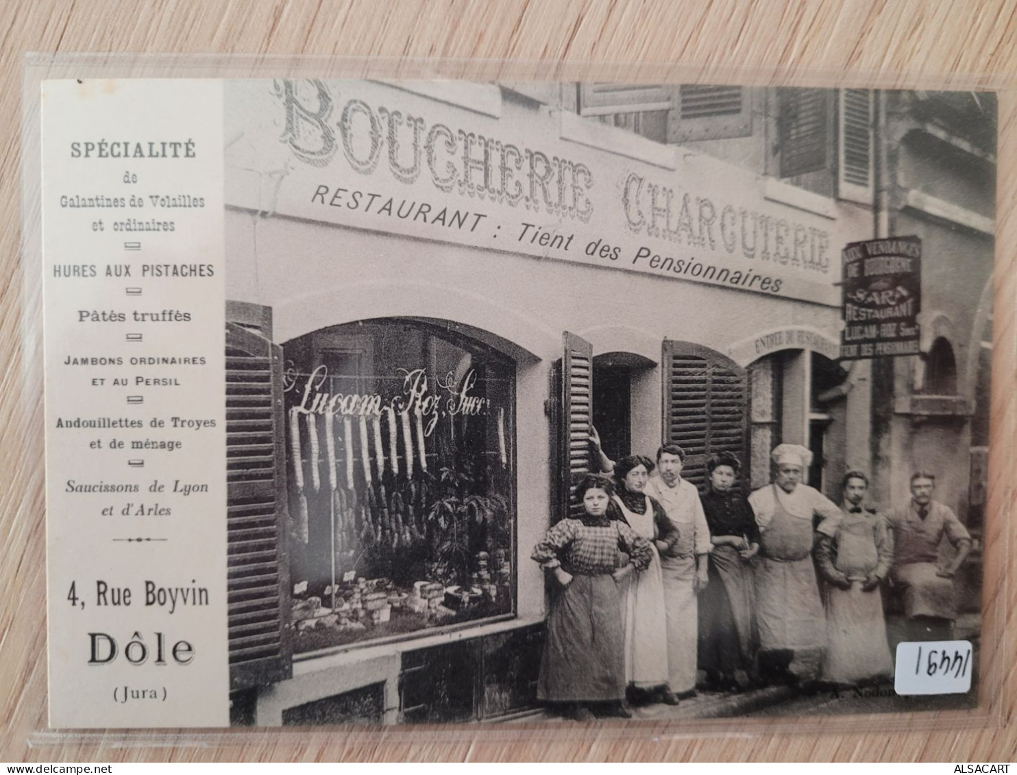 Boucherie - Charcuterie , 4 Rue Boyvin , Dôle , Top Carte - Dole