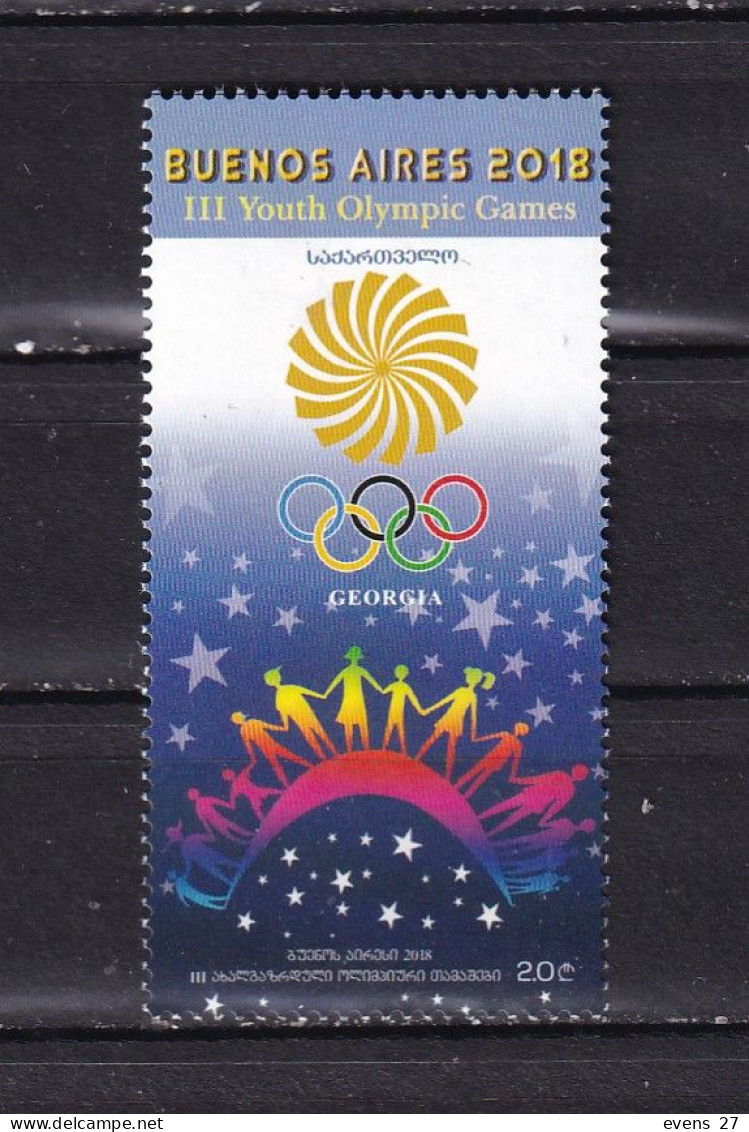 GEORGIA-2018-YOUTH OLYMPICS - GEORGIA-MNH. - Géorgie