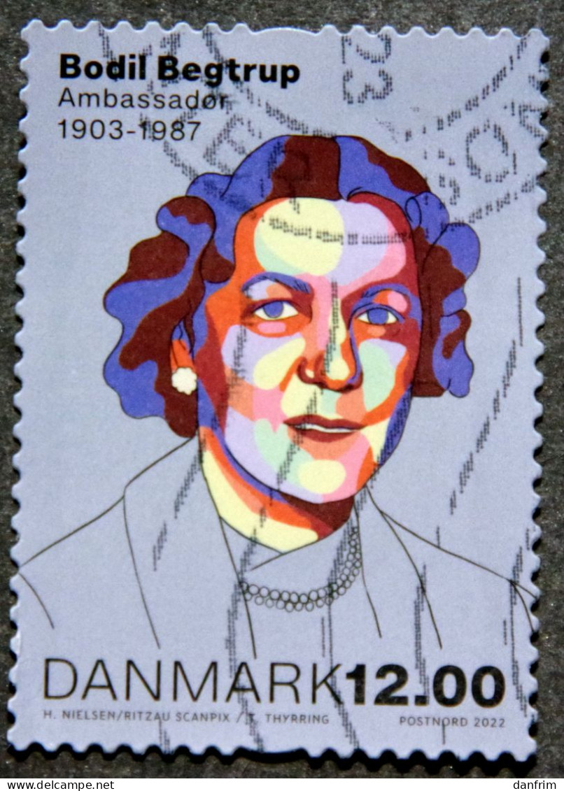 Denmark 2022  Prominent Danish Women   Minr.    (lot K 455) - Used Stamps