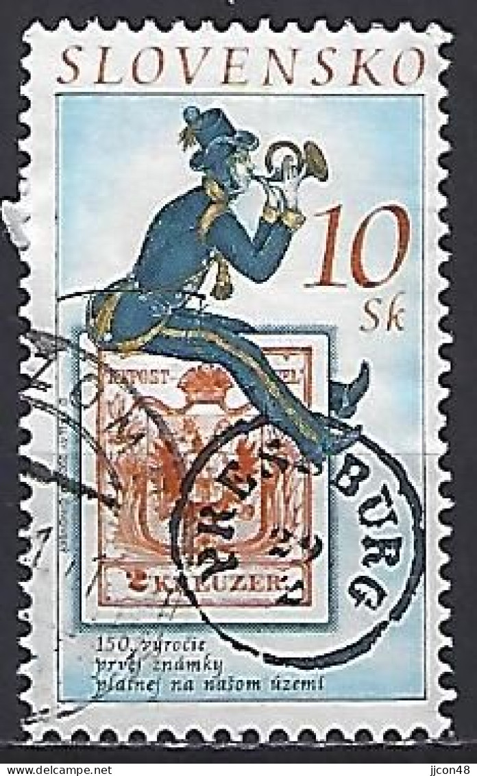 Slovakia 2000  150th Ann,of Postage Stamps (o) Mi.369 - Usati