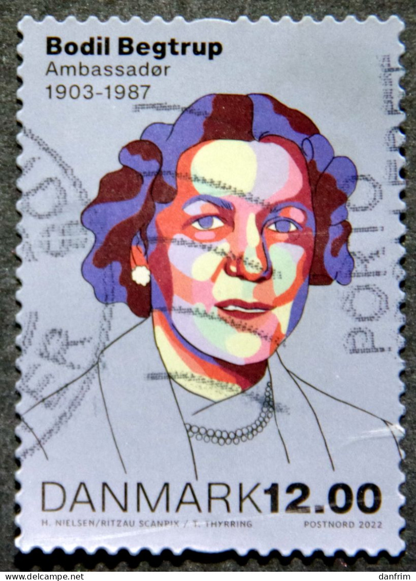 Denmark 2022  Prominent Danish Women   Minr.    (lot K 456) - Usati