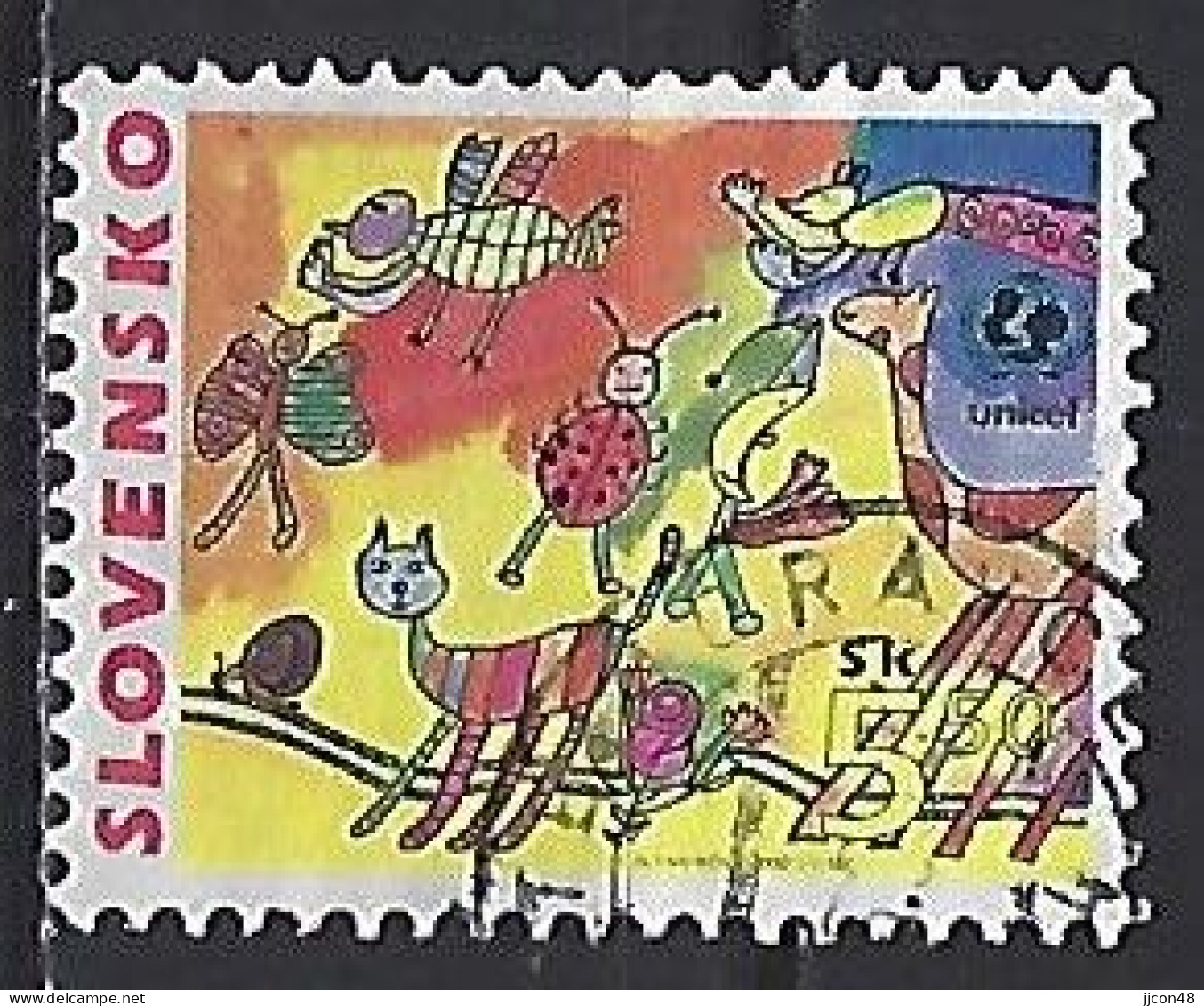 Slovakia 2000  International Childres Days (o) Mi.370 - Used Stamps