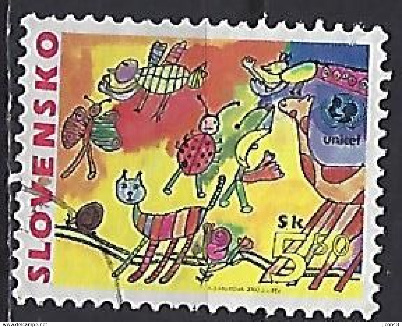 Slovakia 2000  International Childres Days (o) Mi.370 - Used Stamps