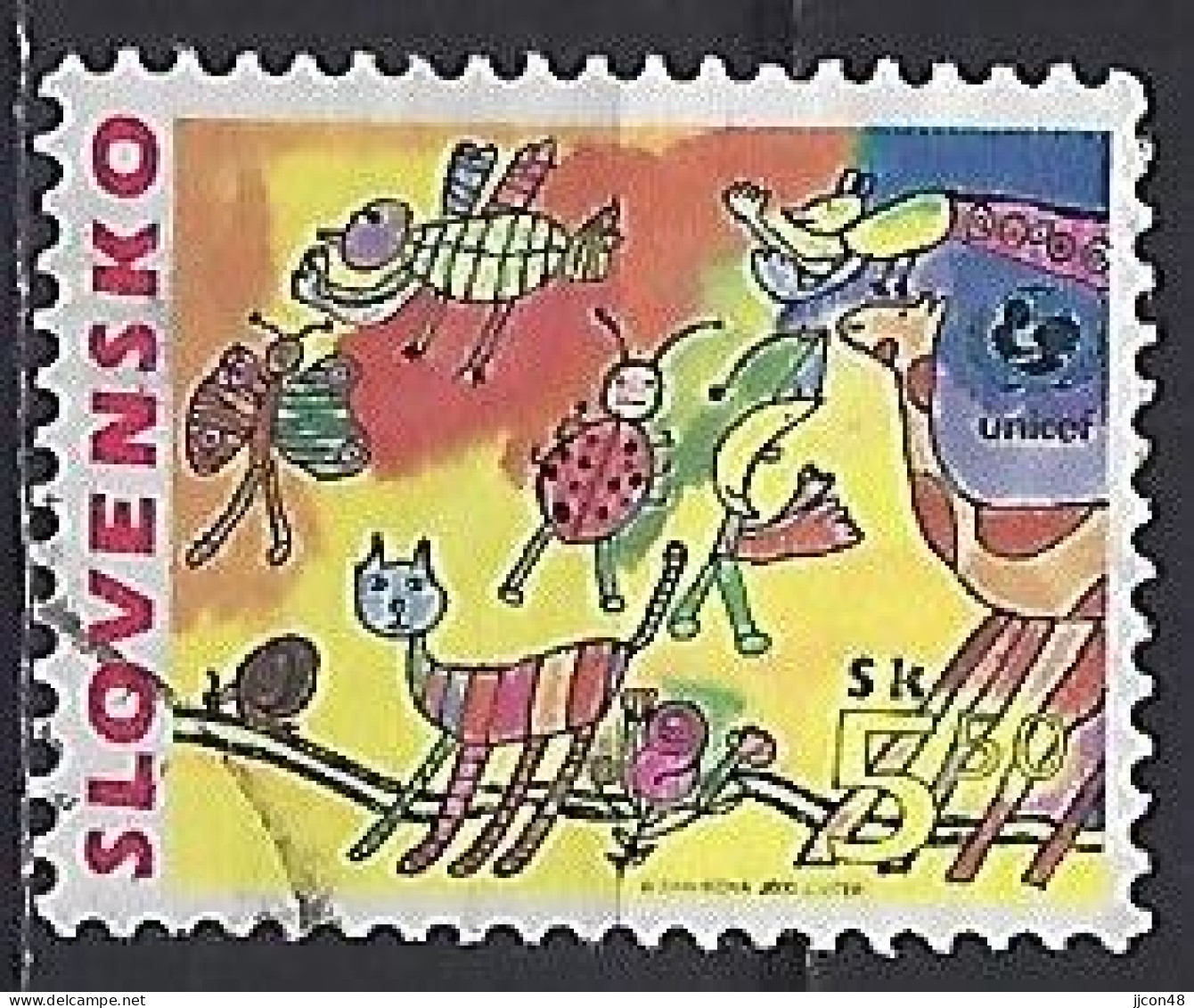 Slovakia 2000  International Childres Days (o) Mi.370 - Used Stamps