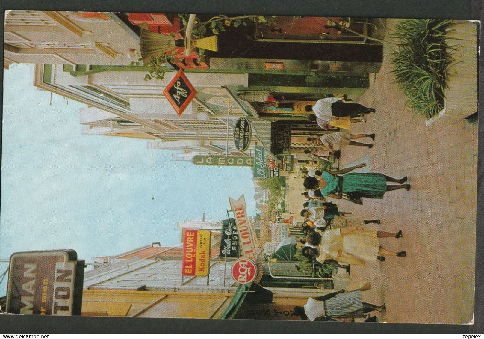 Curacao - Heerenstreet - 1964 - Agfa, Kodak, RCA, El Louvre, Raleigh - Curaçao