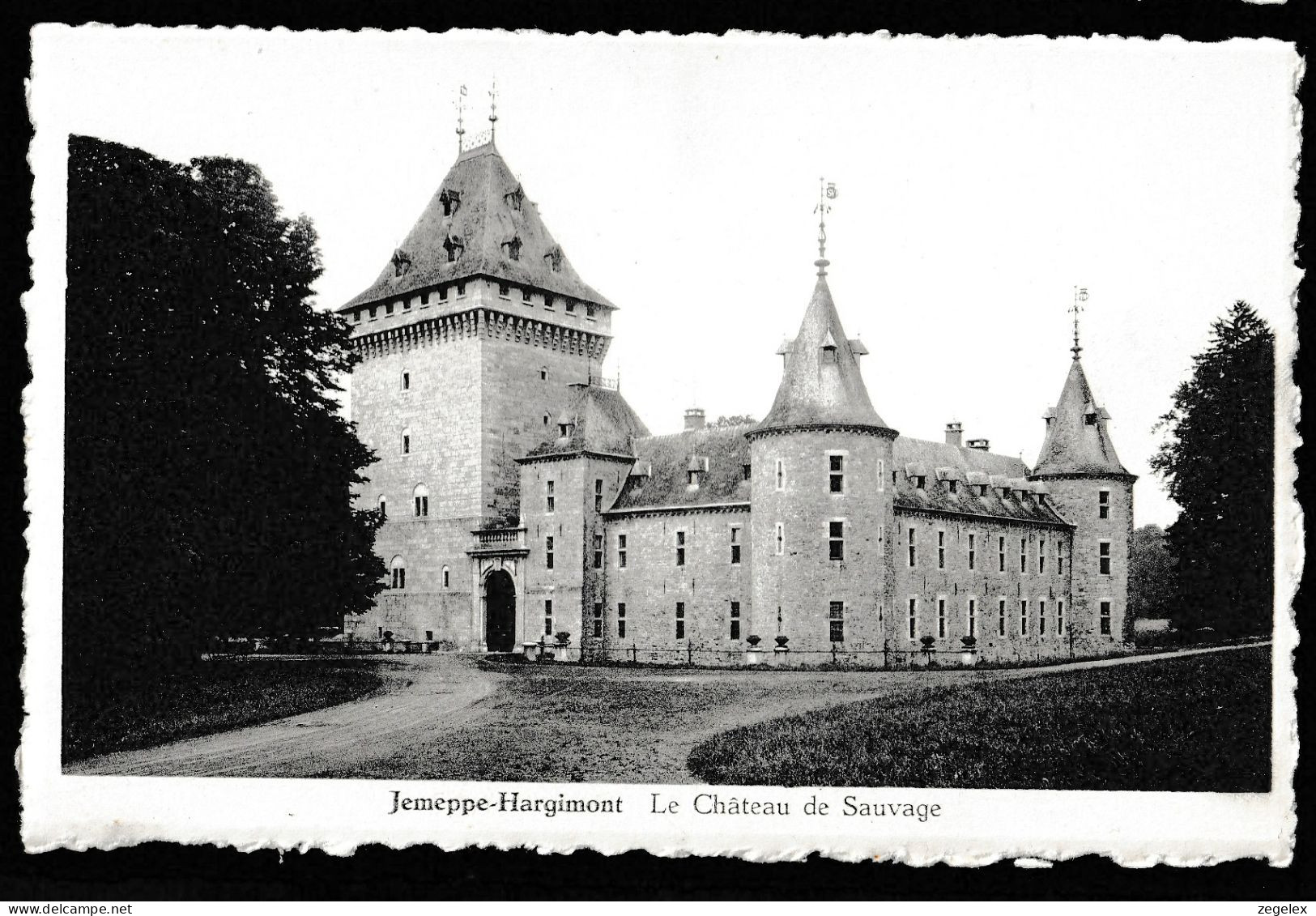 Jemeppe-Hargimont - Le Château De Sauvage 1948 - Jemeppe-sur-Sambre