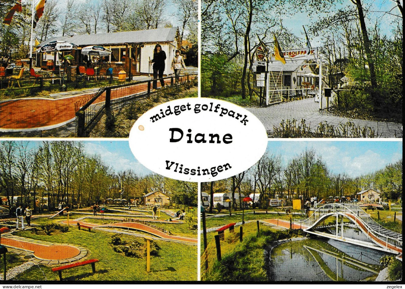 Vlissingen - Midgetgolfpark Diane - Burg. Van Woelderenlaan - Vlissingen