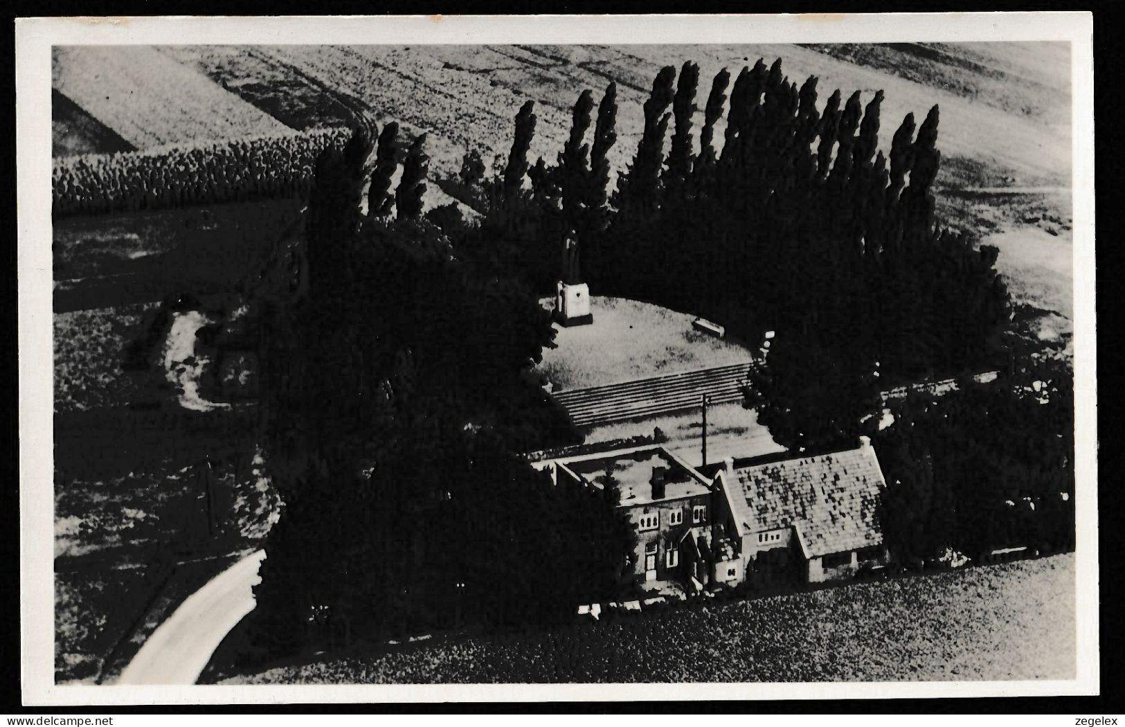 Tubbergen - Café "De Esch" Tegenover Monument Dr. Schaepman - Tubbergen