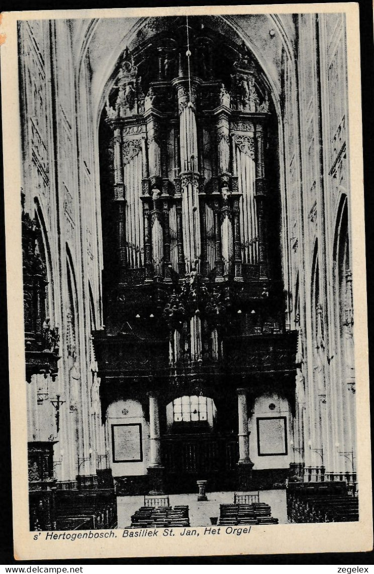 S Hertogenbosch - Baseliek St. Jan - Orgel, Organ - 's-Hertogenbosch