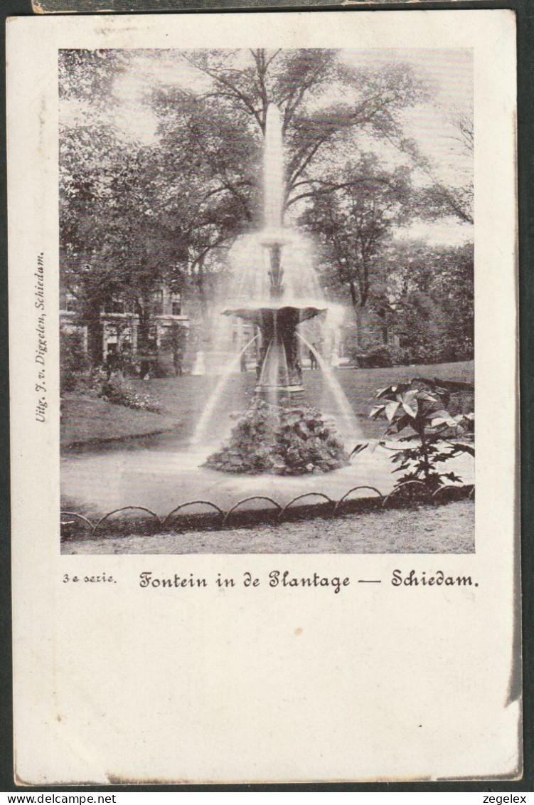 Schiedam - Fontein In De Plantage - Schiedam