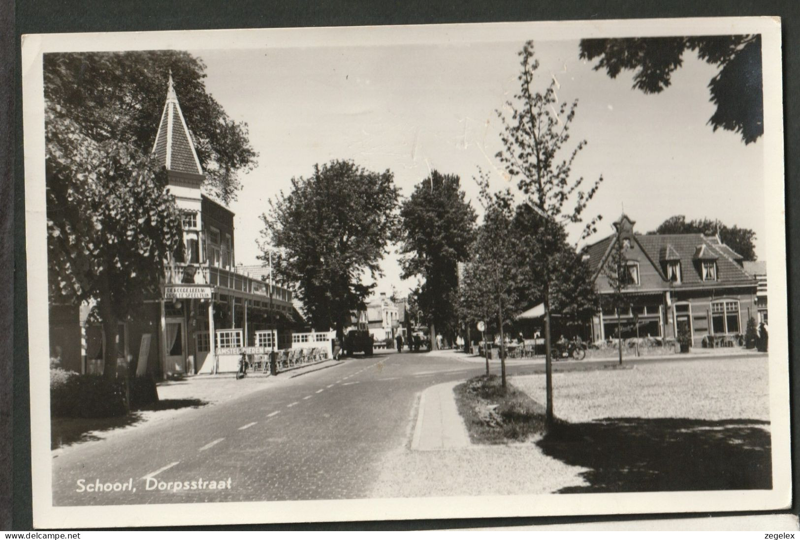 Schoorl 1954 Dorpsstraat - Schoorl