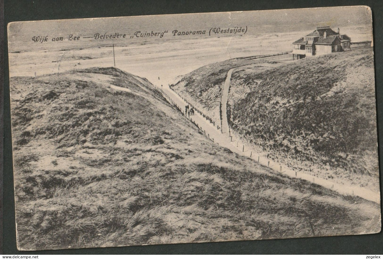 Wijk Aan Zee 1928 - Belvedere "Tuinberg" Strandopgang  - Wijk Aan Zee