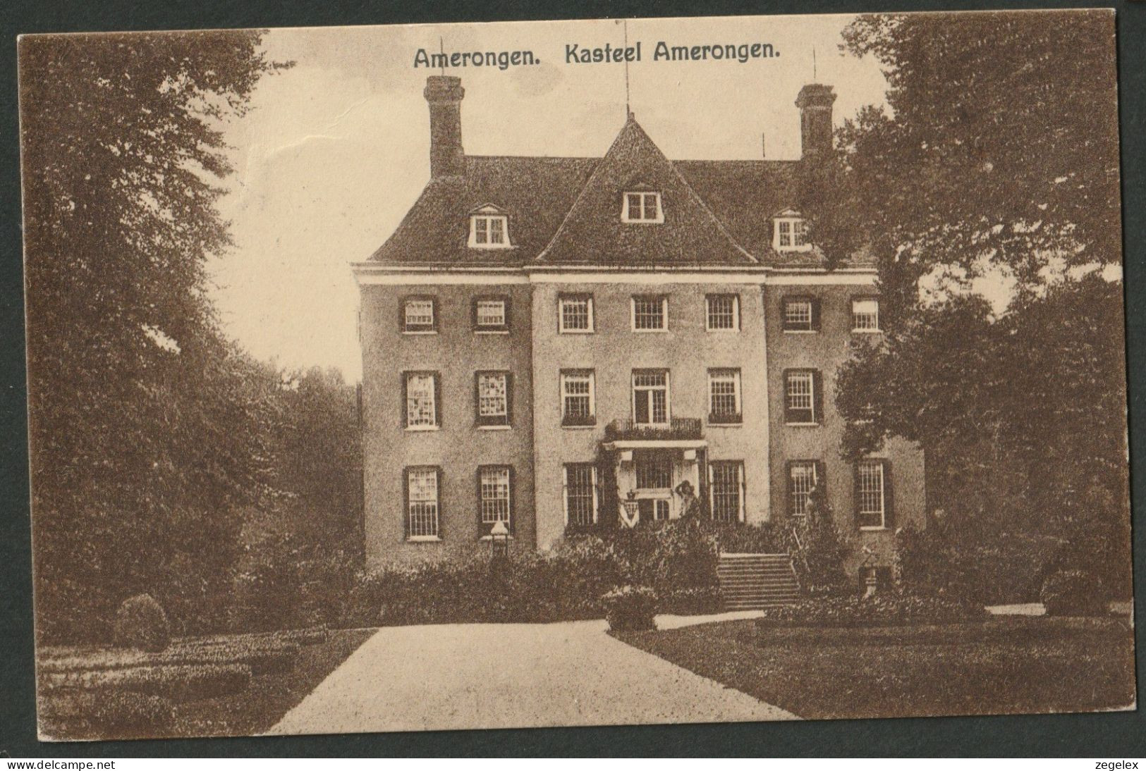 Amerongen, Kasteel Amerongen 1930 - Amerongen