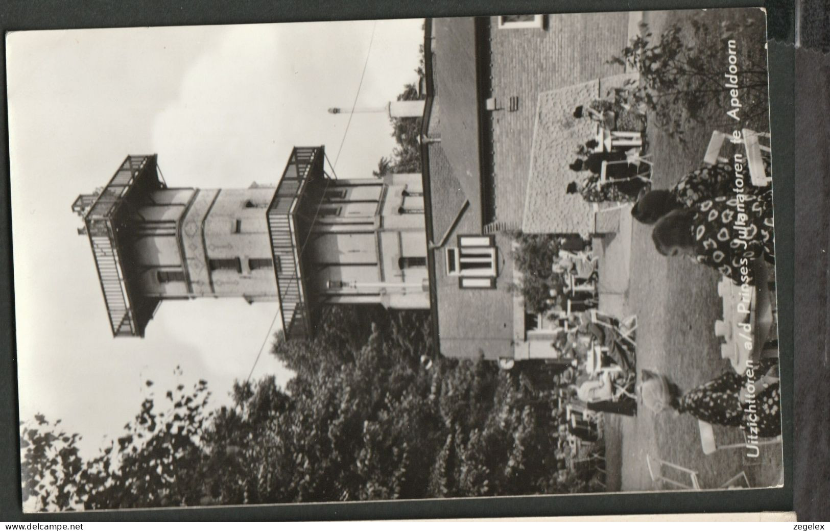 Apeldoorn - De Prinses Julianatoren Met Terrasjes 1960 - Apeldoorn