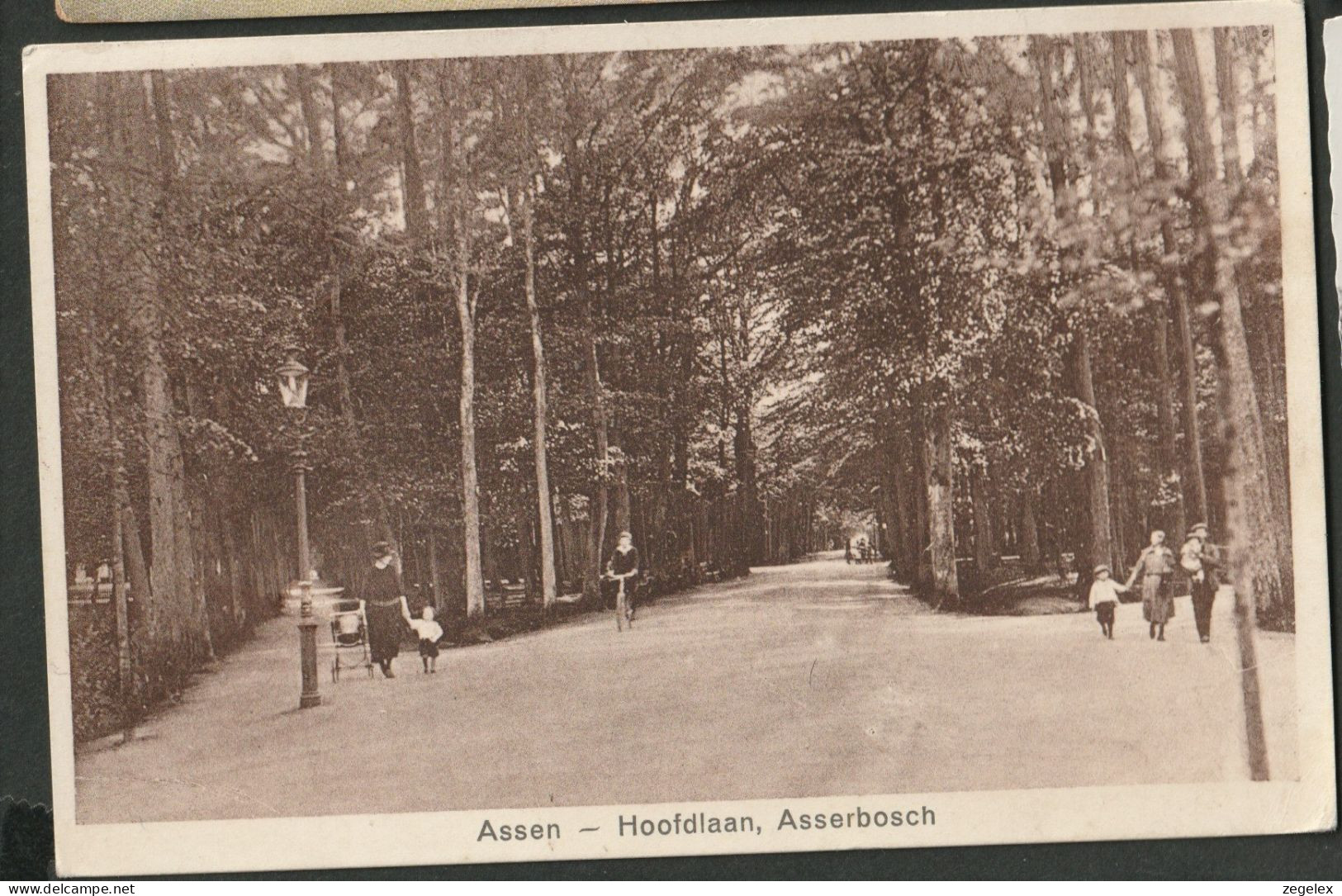 Assen - Hoofdlaan, Asserbosch 1928 - Assen