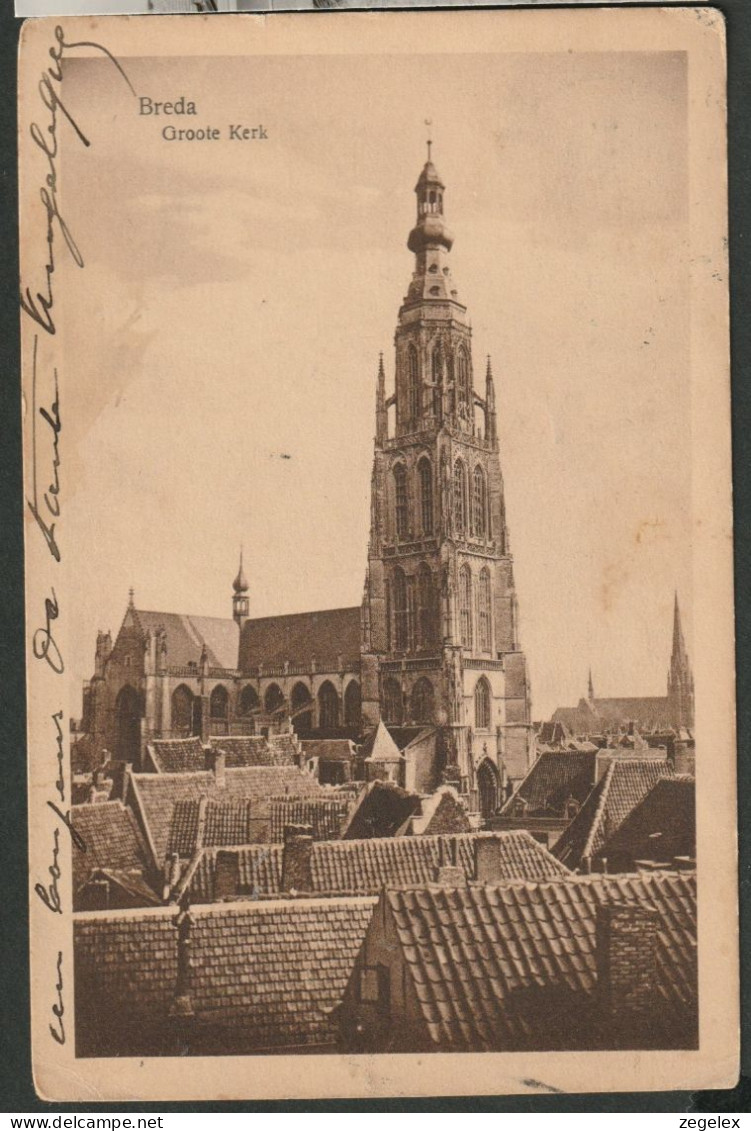 Breda - Groote Kerk 1920 - Breda