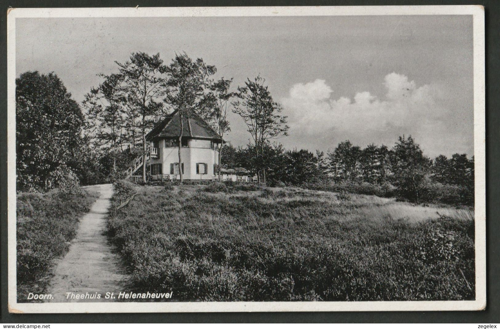 Doorn 1941 - Theehuis St. Helenaheuvel - Doorn