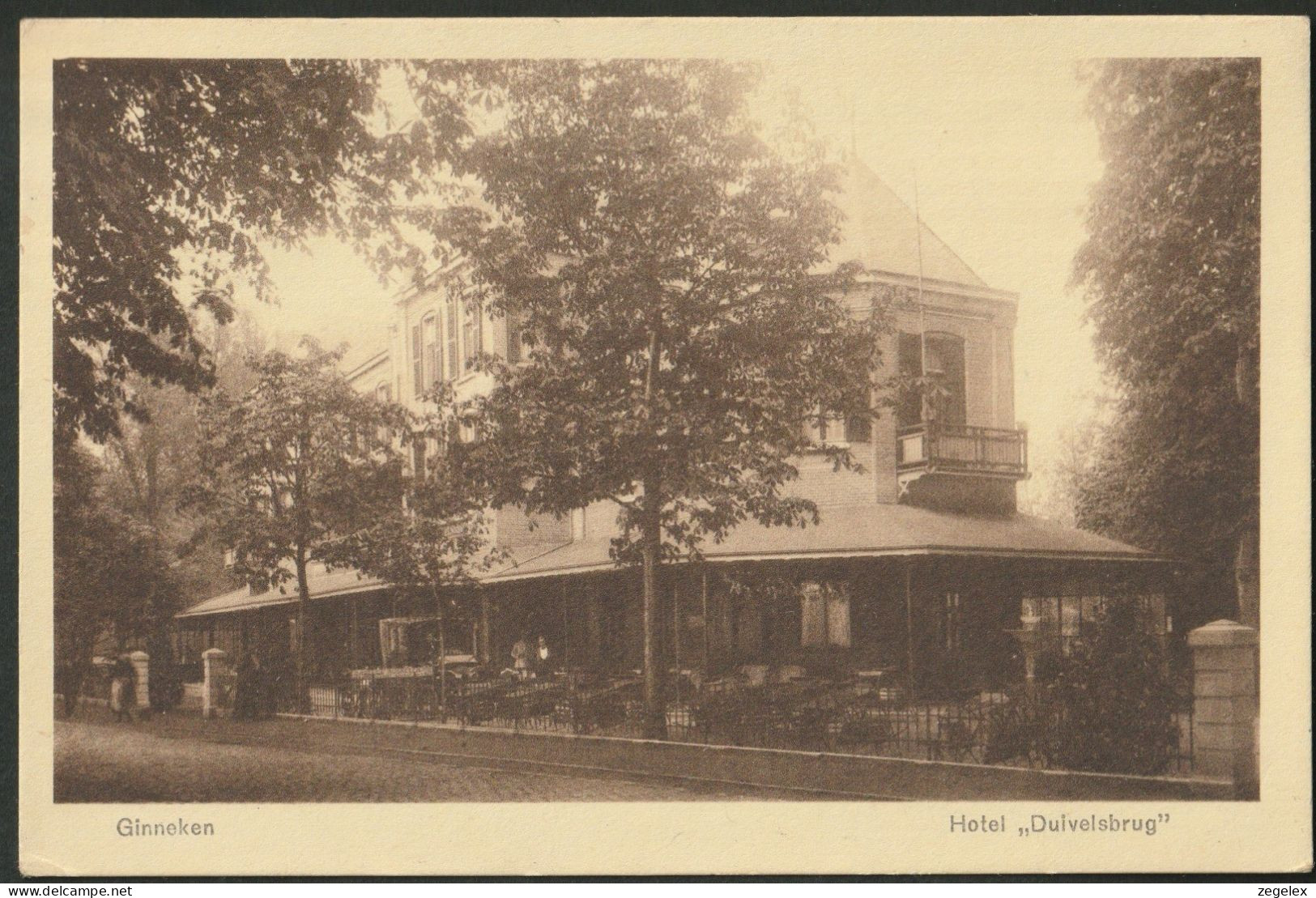 Ginneken 1917 - Hotels "Duivelsbrug" - Breda