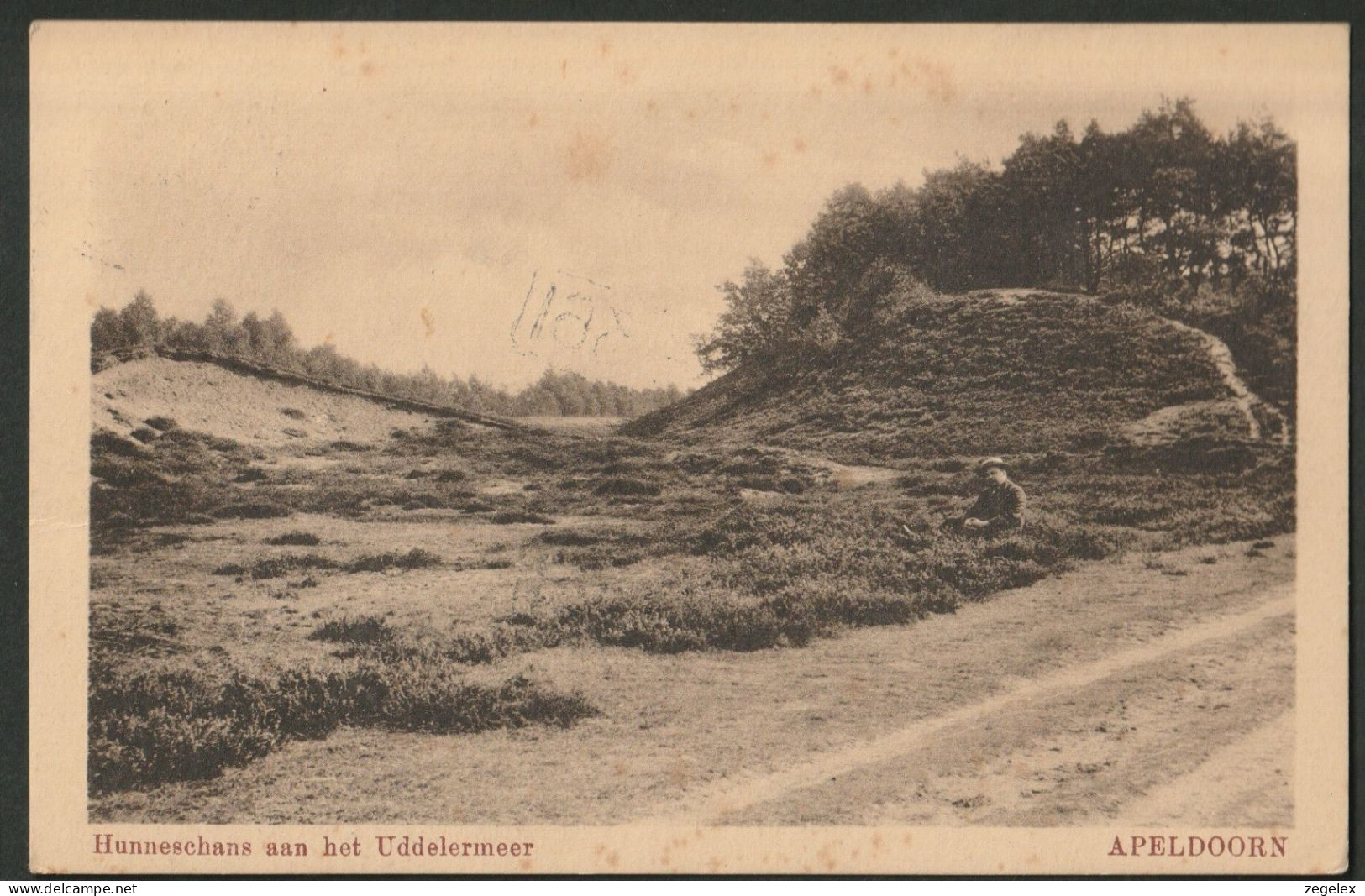 Apeldoorn 1917 - Hunneschans Aan Het Uddelermeer - Apeldoorn