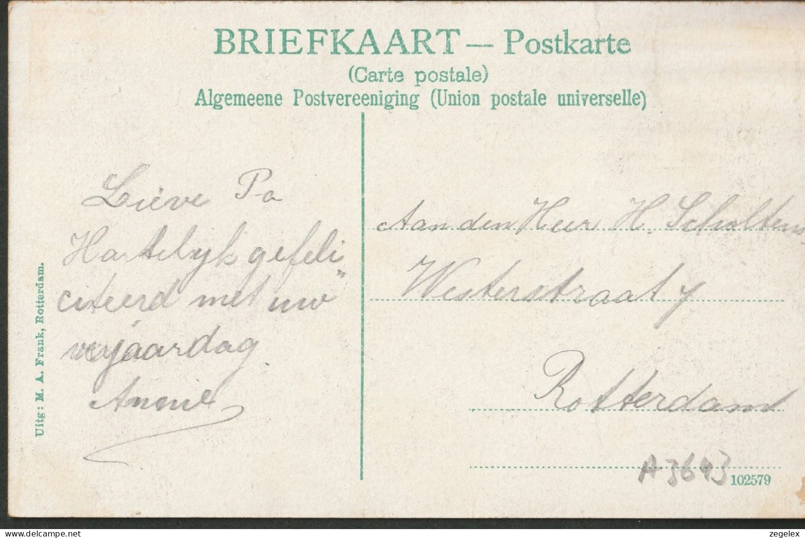 Sliedrecht Rond 1915 - Boschlaan Met Voetganger - Sliedrecht