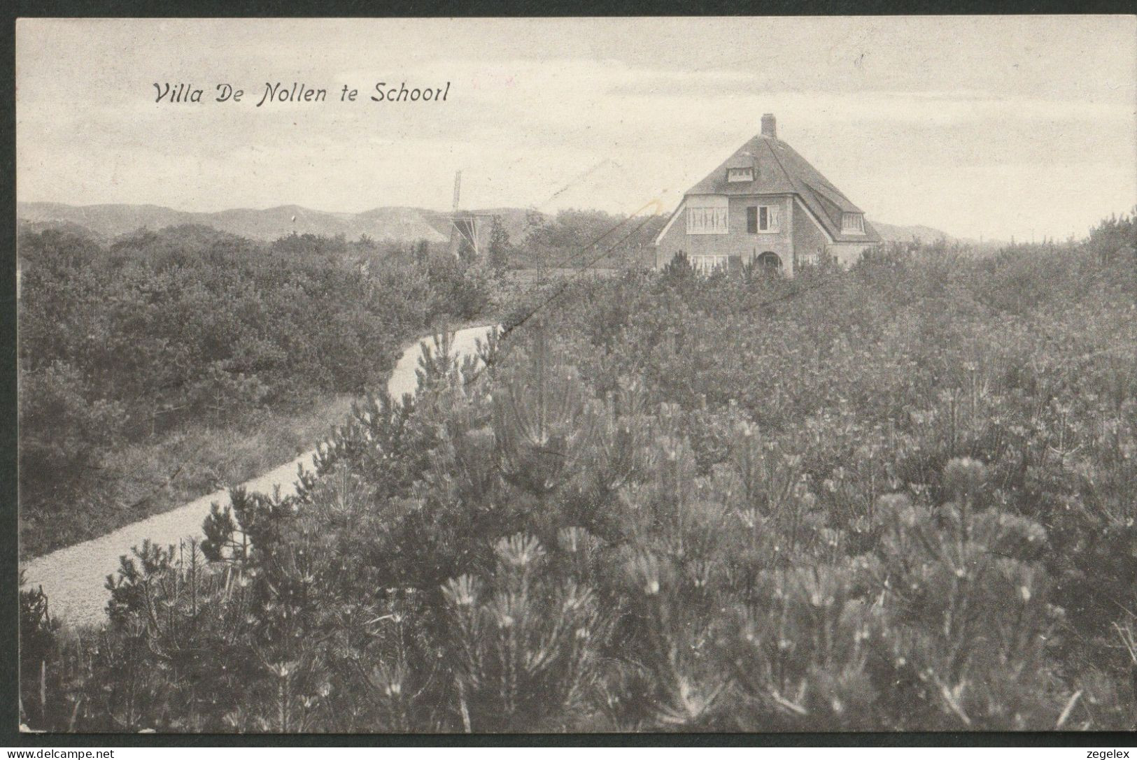 Schoorl - Rond 1912 - Villa "De Nollen" - Schoorl