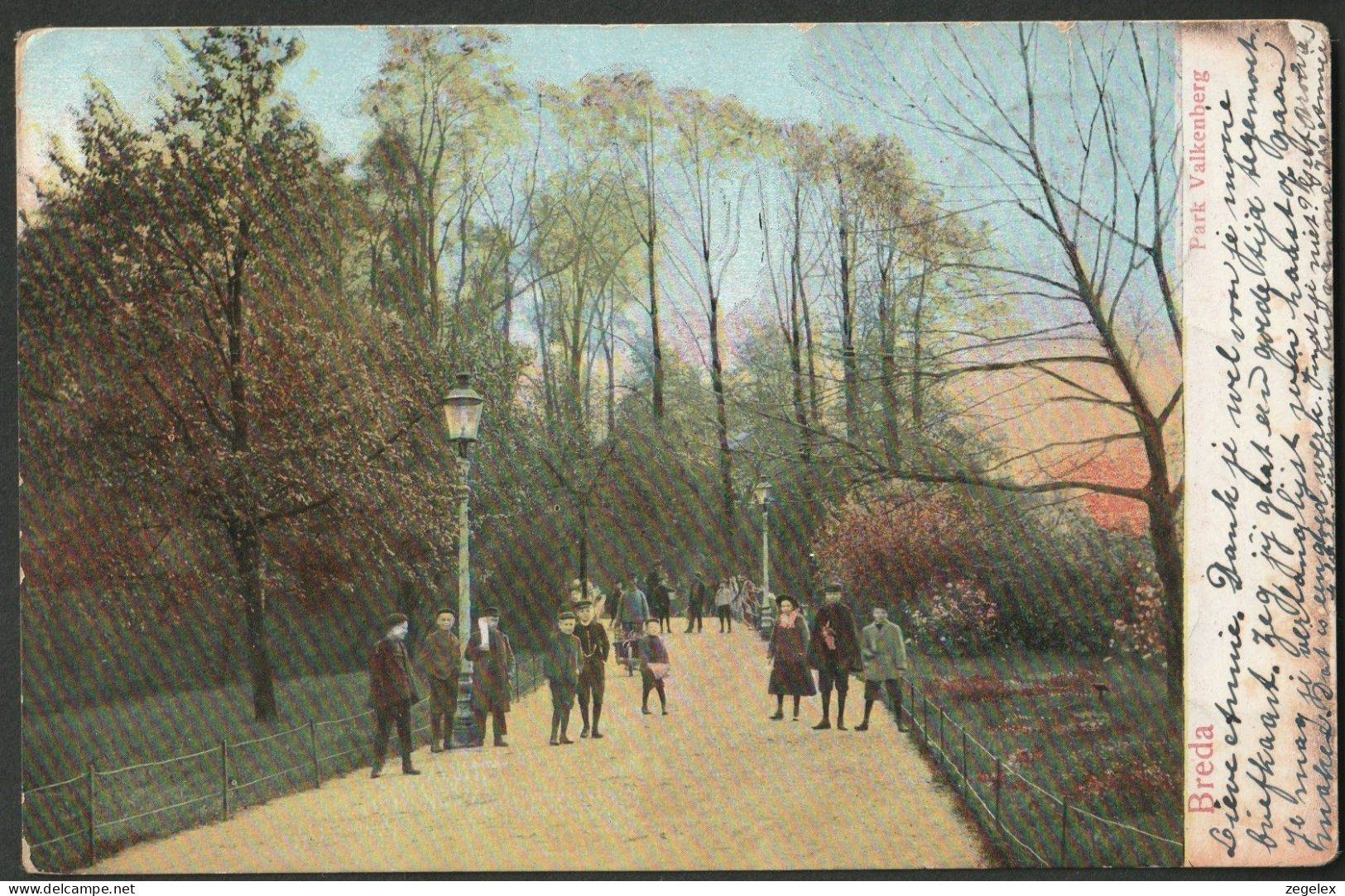 Breda 1905 - Park Valkenberg - Levendig - Breda