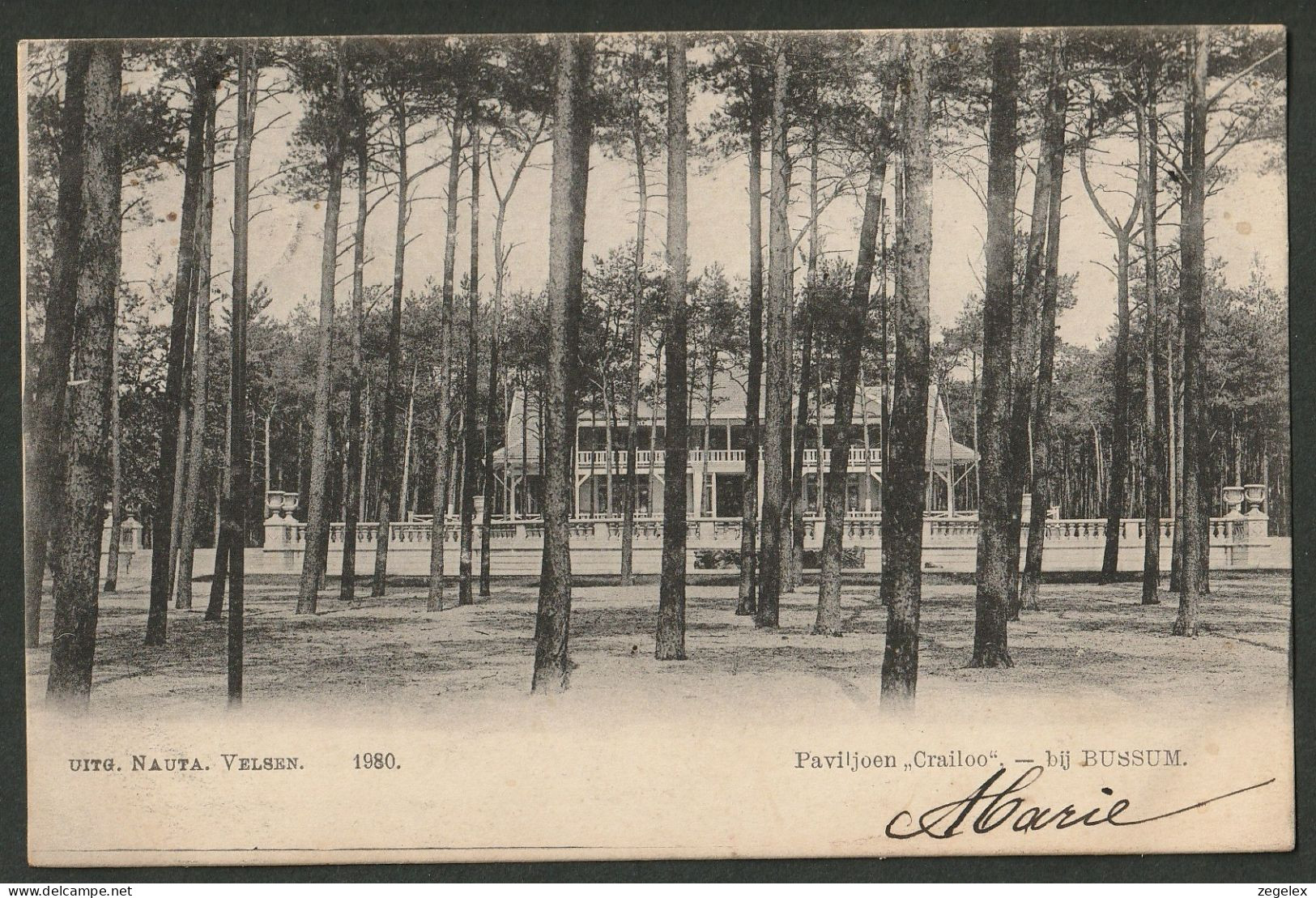 Bussum 1906 - Paviljoen "Crailoo" - Bussum