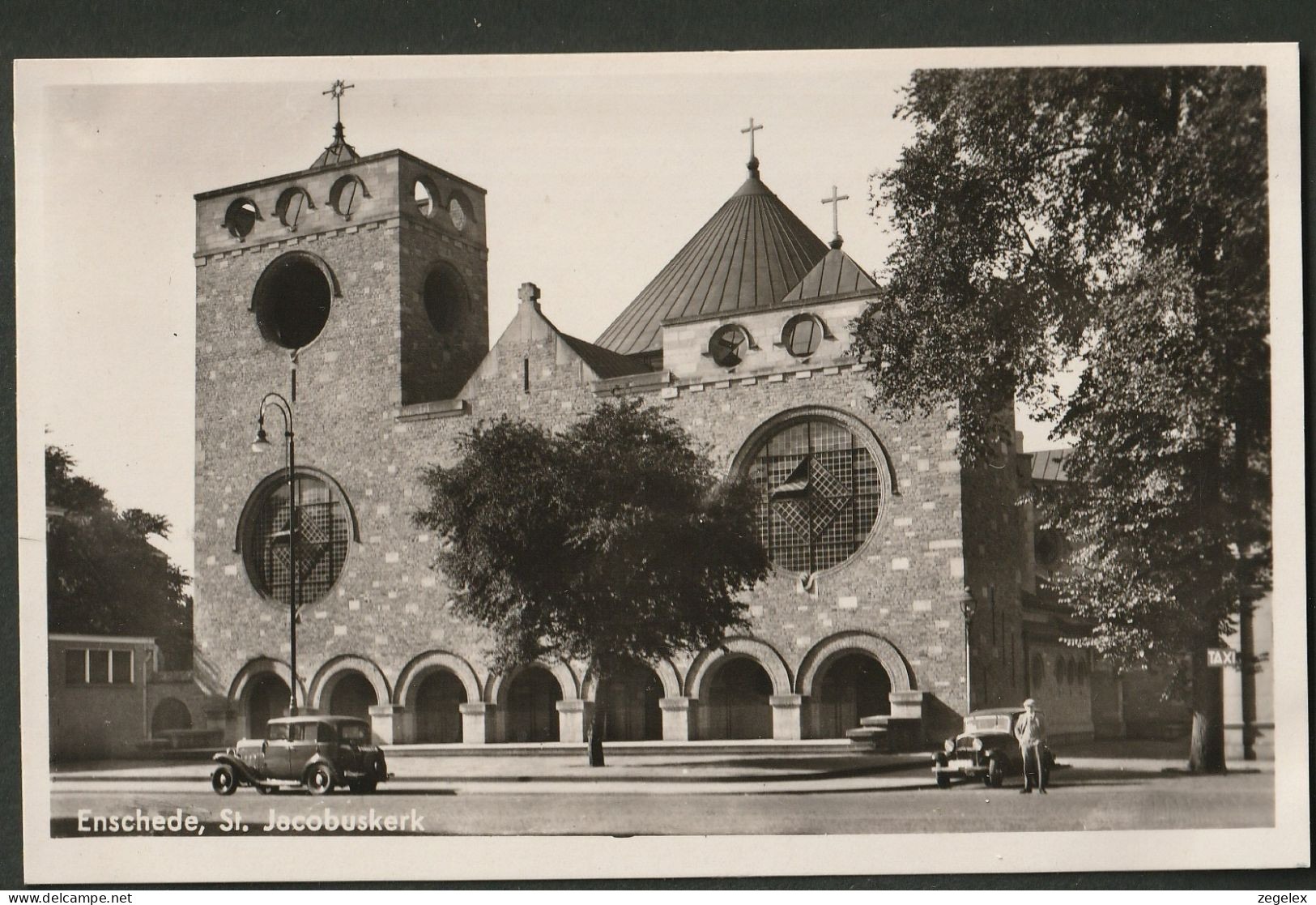 Enschede 1949 St. Jacobuskerk - Enschede