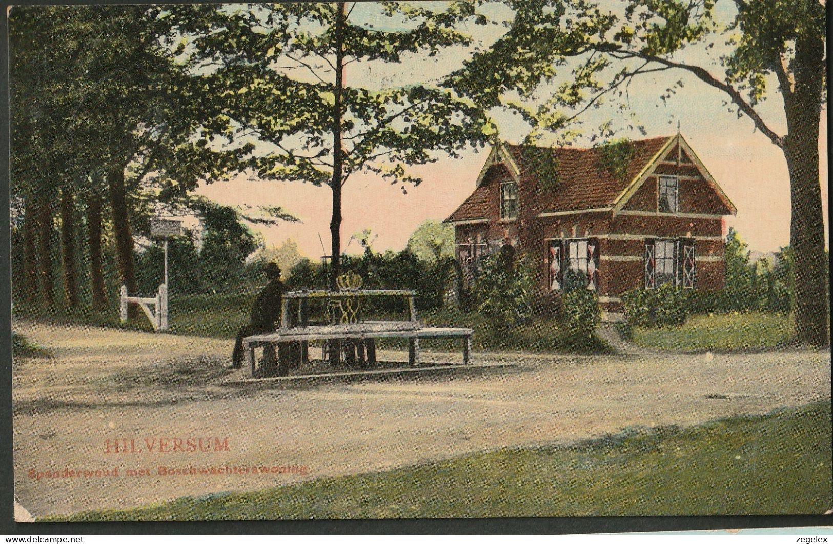 Hilversum 1908 - Spanderswoud Met Boschwachterswoning-  - Hilversum