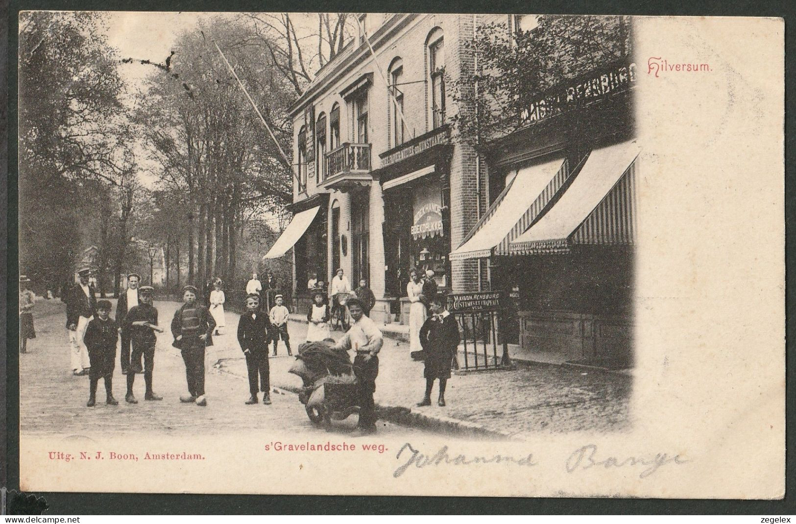 Hilversum 1902  - 's Gravelandsche Weg - De Hele Buurt Op De Foto!! - Hilversum