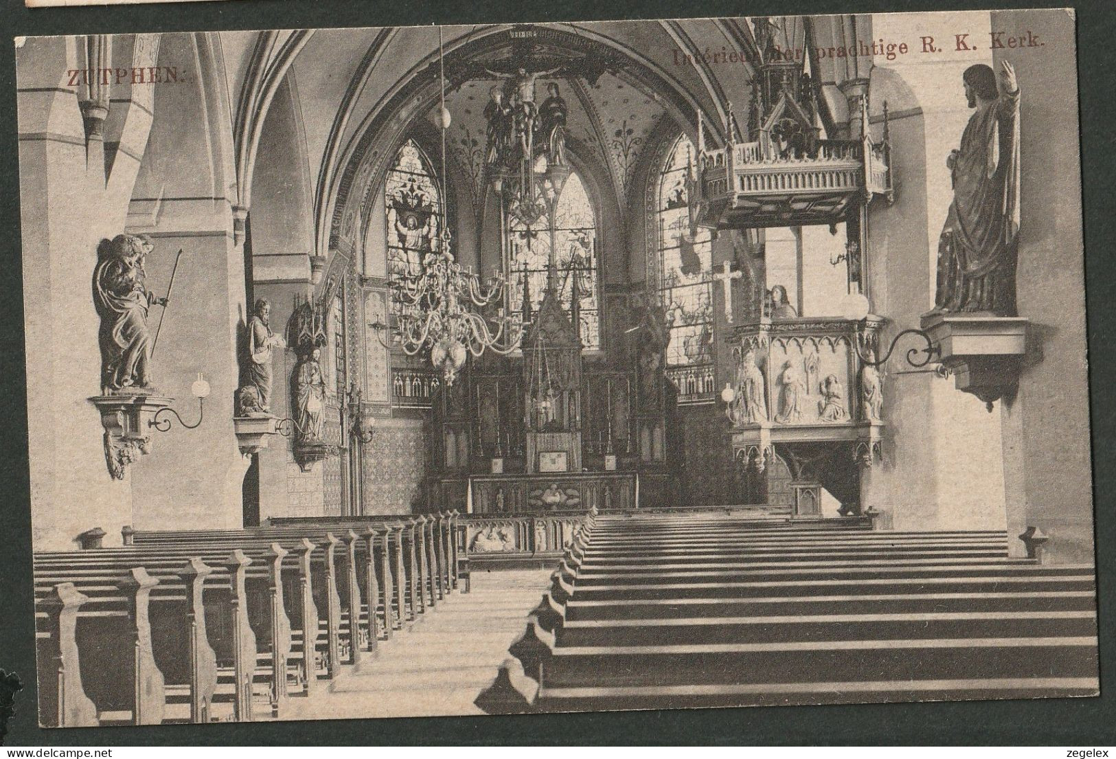 Zutphen - Interieur Van De R.K. Kerk - Zutphen