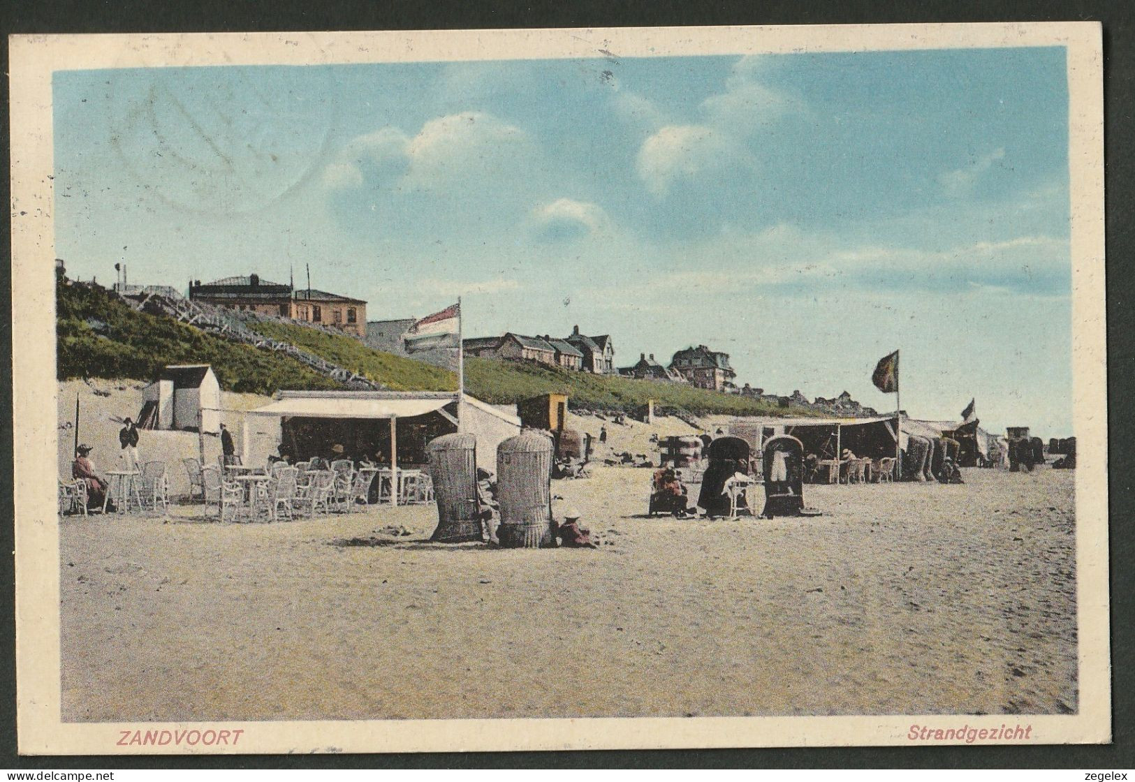 Zandvoort 1926 - Strandgezicht - Zandvoort