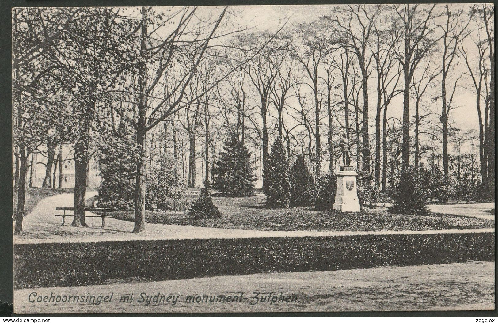 Zutphen 1916 - Coehoornsingel Met Sydney Monument - Zutphen