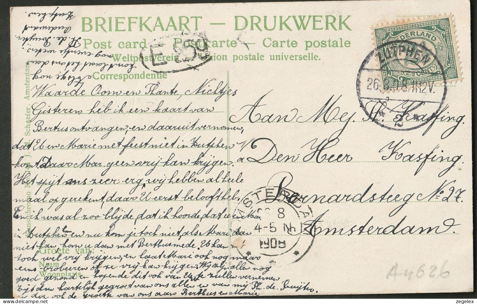 Zutphen 1908 - Barneveldsche Weg - Zutphen