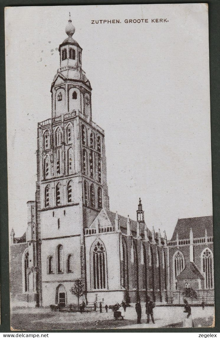 Zutphen 1908 - Groote Kerk - Zutphen