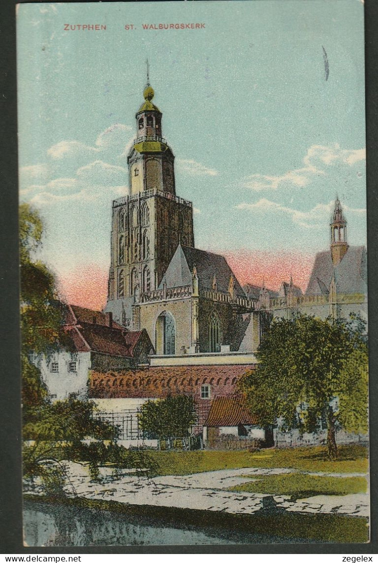 Zutphen 1910 - St. Walburgskerk - Zutphen