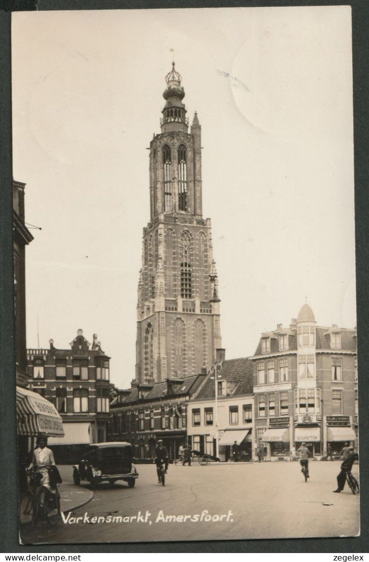 Amersfoort - Varkensmarkt - 1932 Met Oldtimer - Amersfoort
