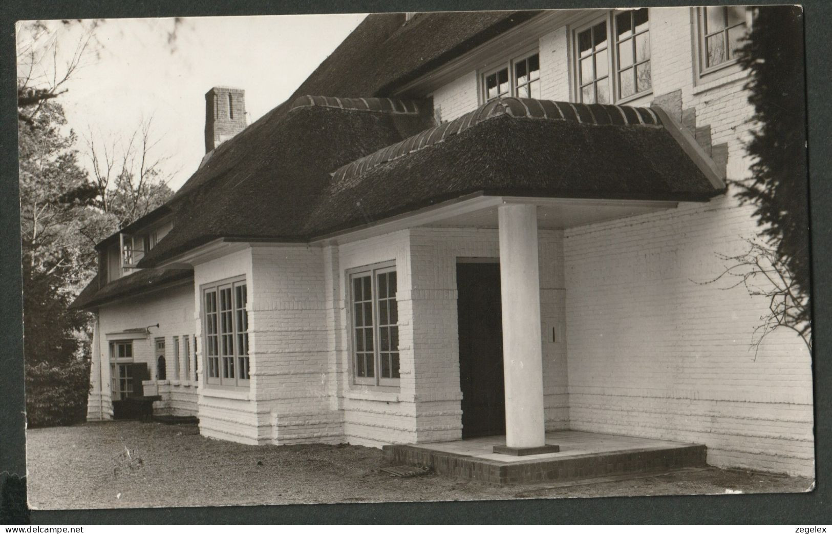 Amersfoort 1951 - Jeugdherberg-Conferentieoord "De Grasheuvel"Ingang  - Amersfoort